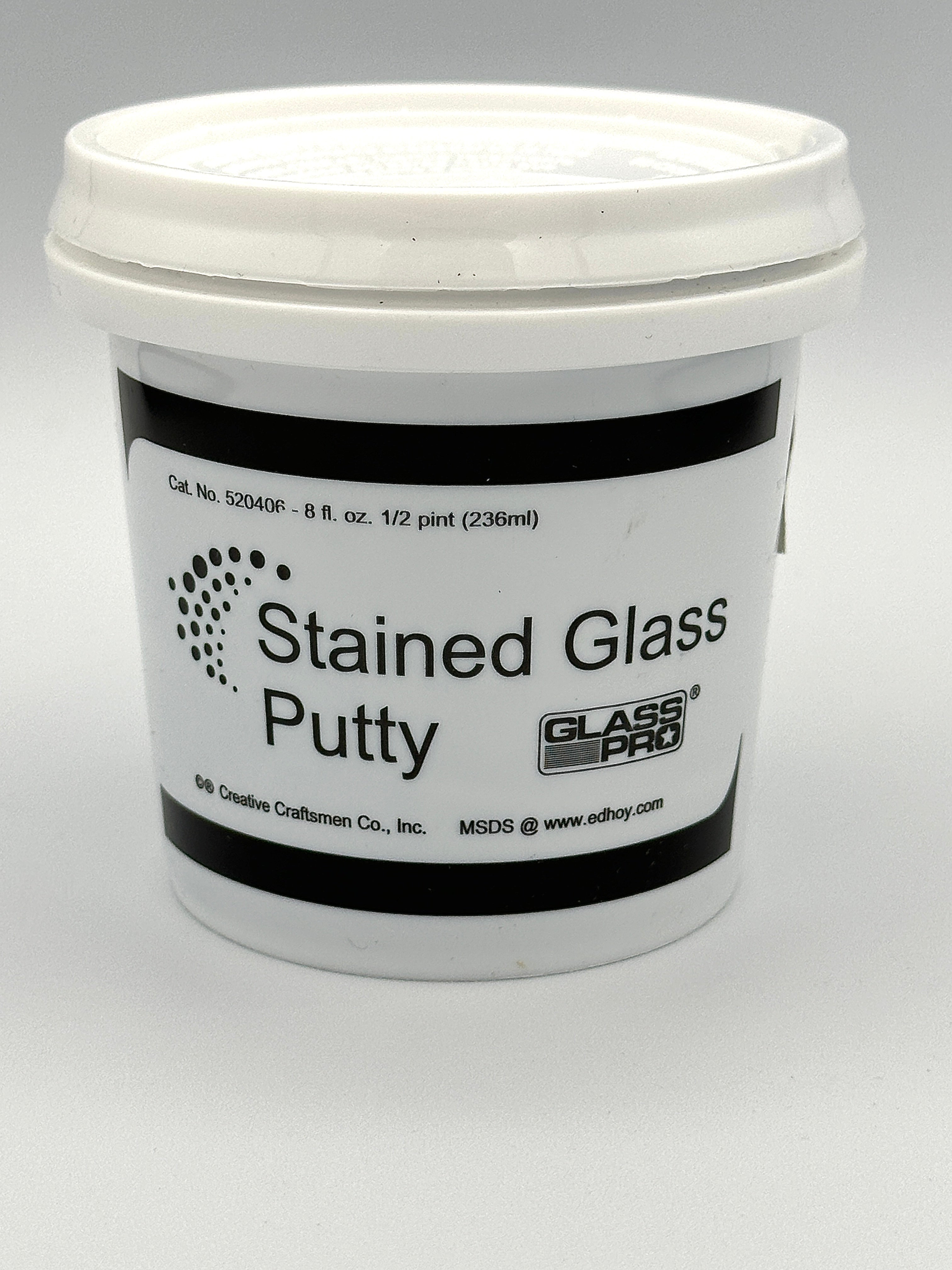 GLASS PRO STAINED GLASS PUTTY 8oz – Seraphim Glass Works