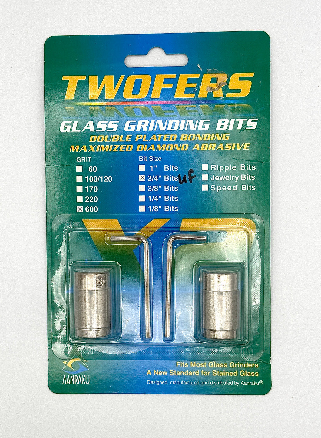 GRINDING BITS - TWOFERS 3/4